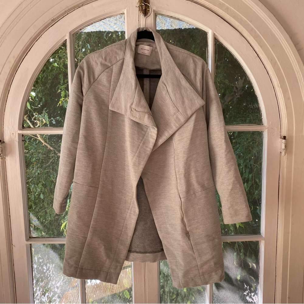 Bec & Bridge Grey Heathered Jacket Coat